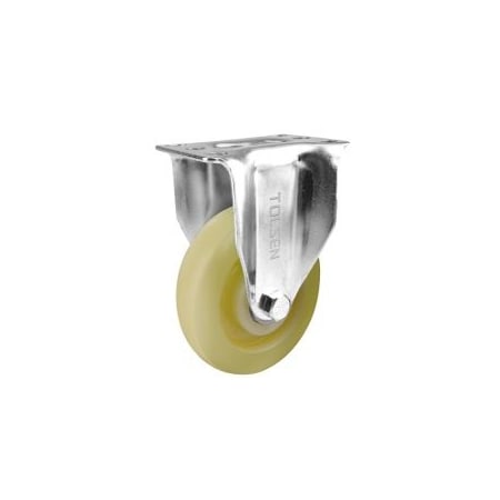 Tolsen 4 Fixed Poly Propylene  Load Capacity: 176Lbs, 2PK 62902